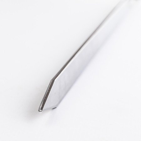 Шампур нержавеющий 620*12*3 мм с деревянной ручкой в Перми
