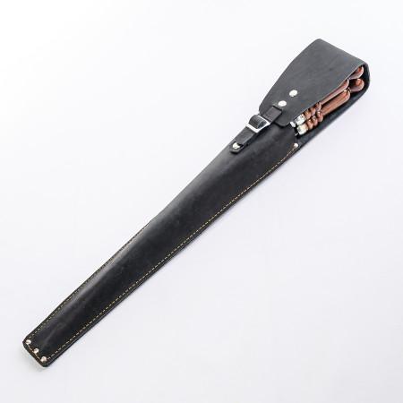 A set of skewers 670*12*3 mm in a black leather case в Перми