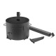 Stove with a diameter of 360 mm with a pipe for a cauldron of 12 liters в Перми