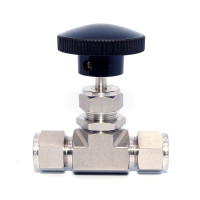 Needle valve 8 mm with valve