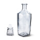 Бутылка (штоф) "Элегант" стеклянная 0,5 литра с пробкой  в Перми